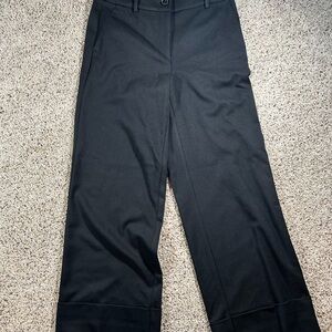 Women's LOFT Versa Seasonless Stretch Double Pleat Wide Leg Pants- Size 4